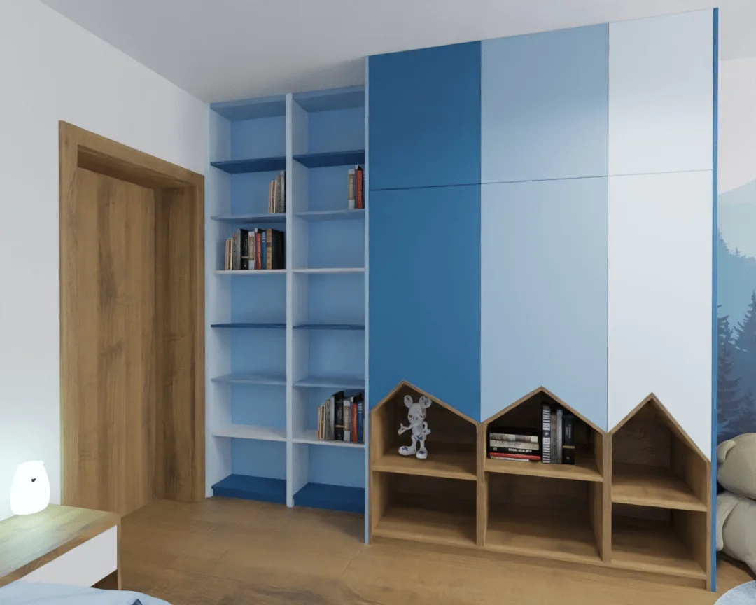 Vizualizácie detskej izby – 3D vizualizácia 12
