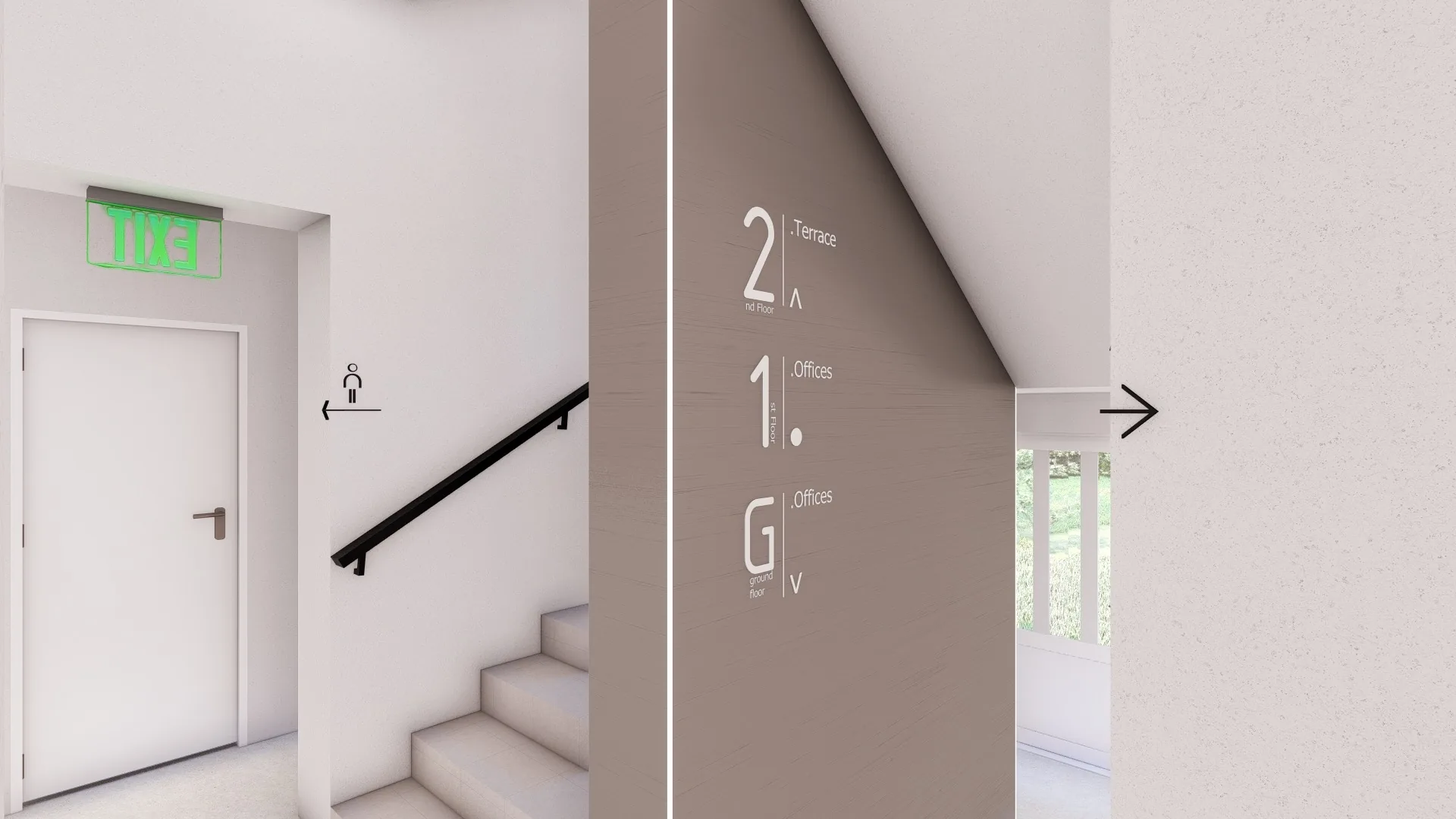 Moderné kancelárie s lounge zónou – 3D vizualizácia 05